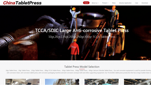 TCCA Tablet Press
